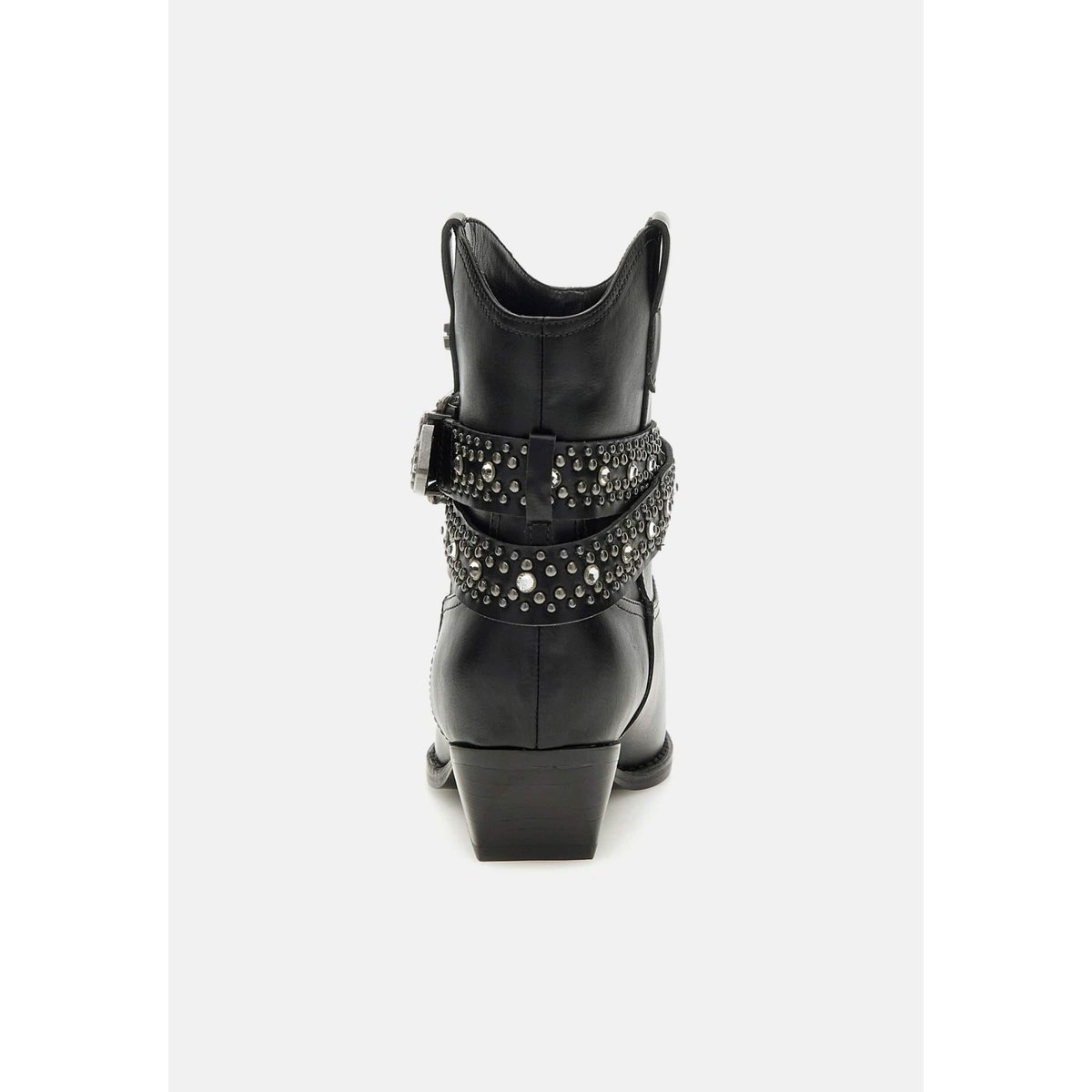 Bottines Lansly Application De Clous noir, GUESS