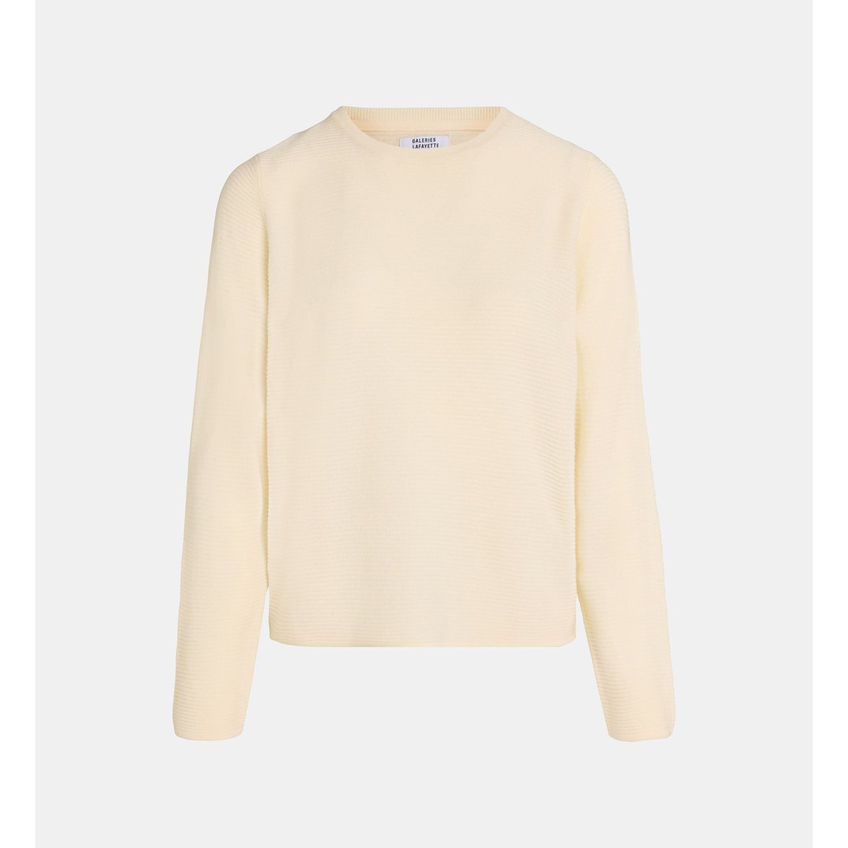 Pull carmen r doux écru, GALERIES LAFAYETTE