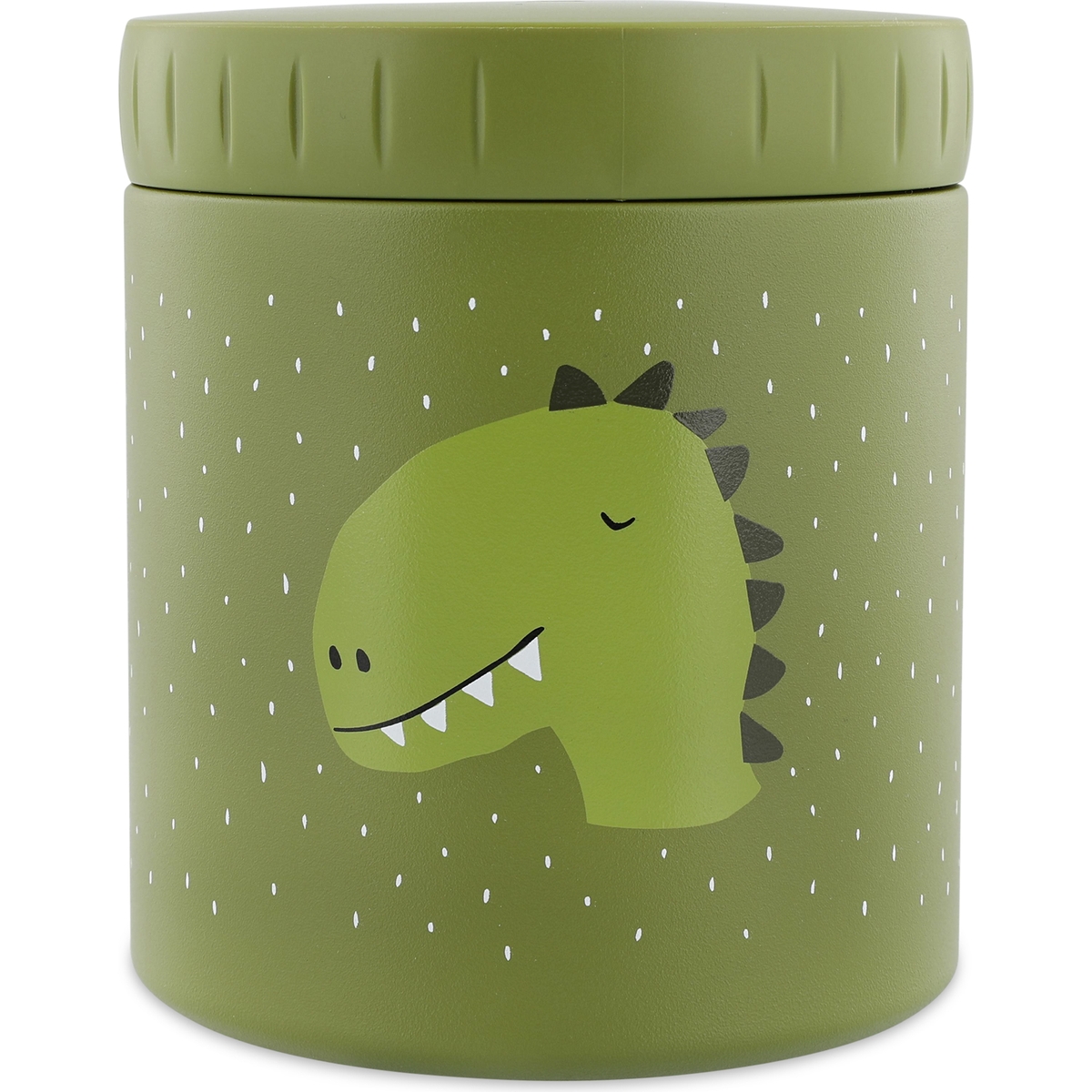 Boîte à goûter isotherme MR. DINO vert, noir, blanc, TRIXIE