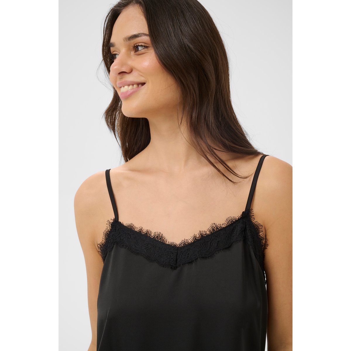 Blouse sans manches noir black, KAFFE