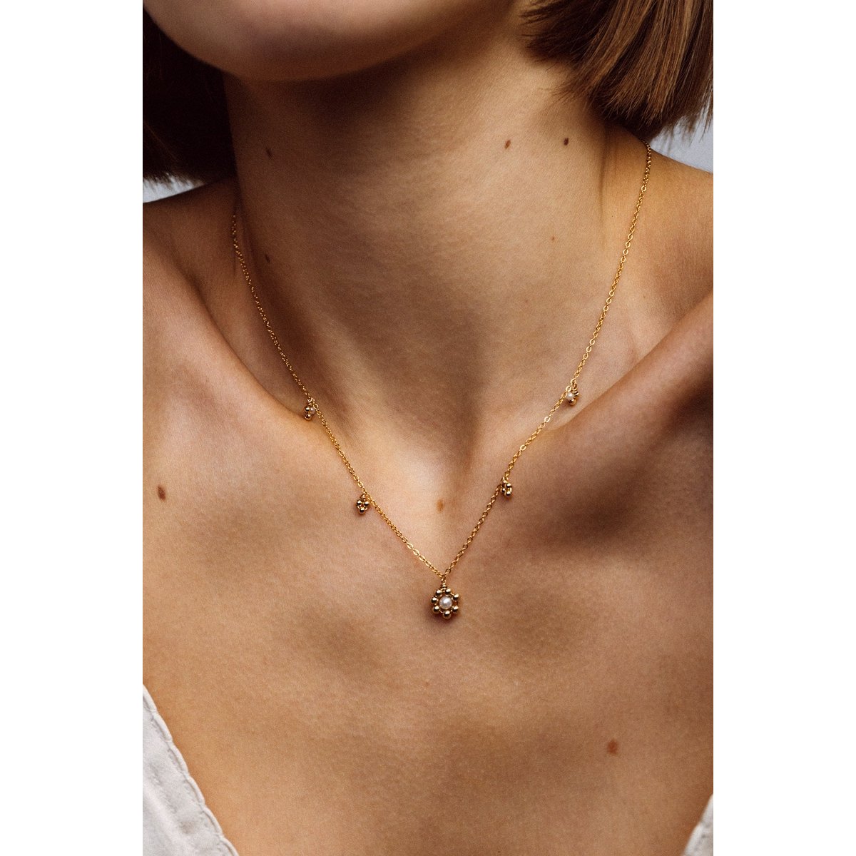 Collier grelot Daisy - Perle de culture perle de culture, YAY PARIS