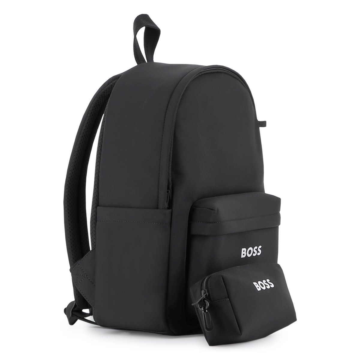 Sac à dos et trousse à crayons black, BOSS KIDSWEAR