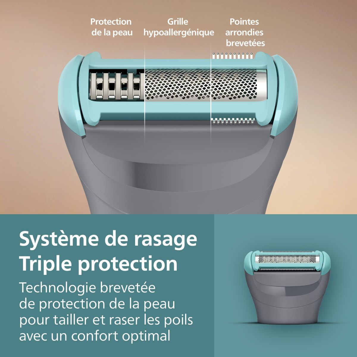 Tondeuse corps BG3485/15 Series 3000 couleur unique, PHILIPS