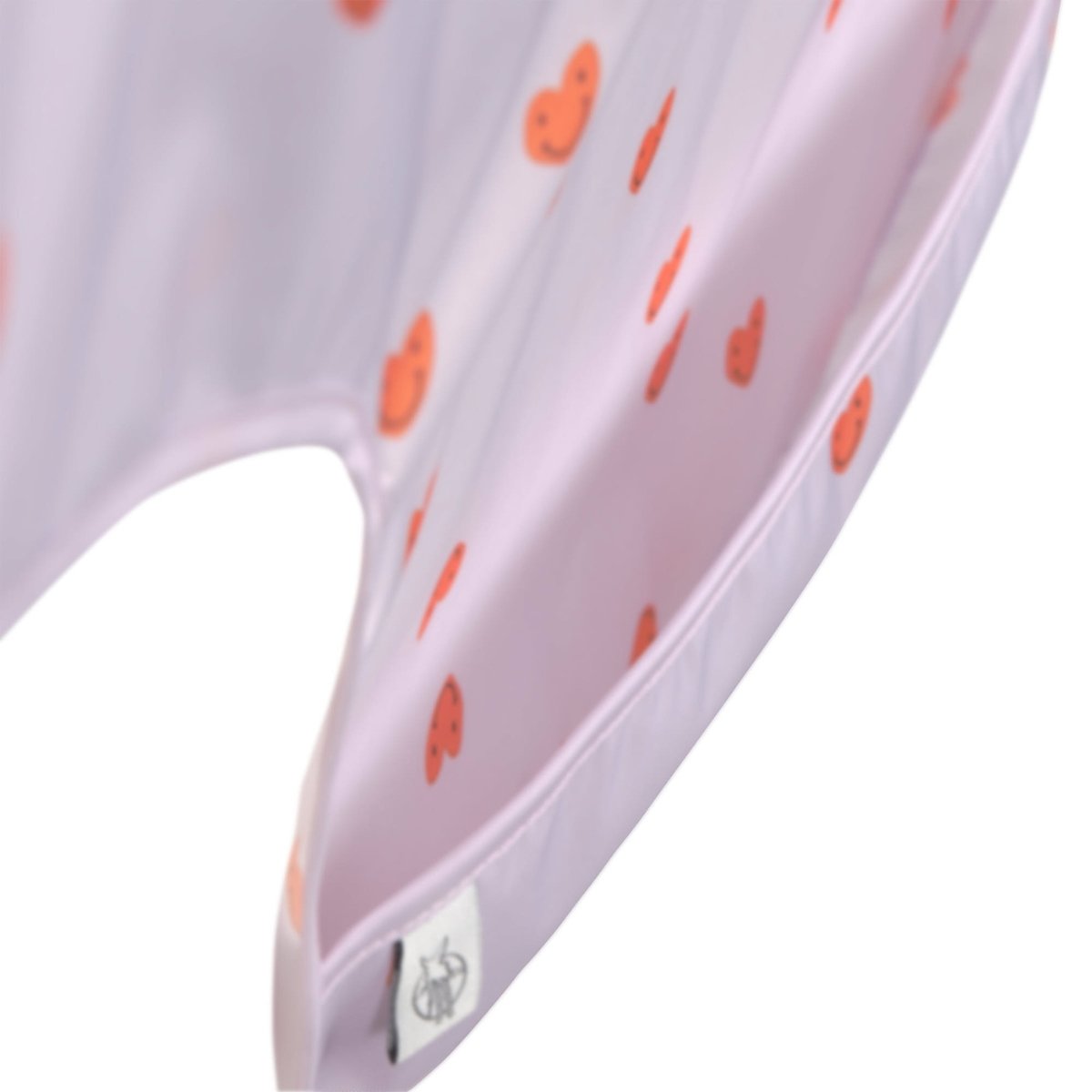 Lot de 2 bavoirs lilas, rouge, LASSIG