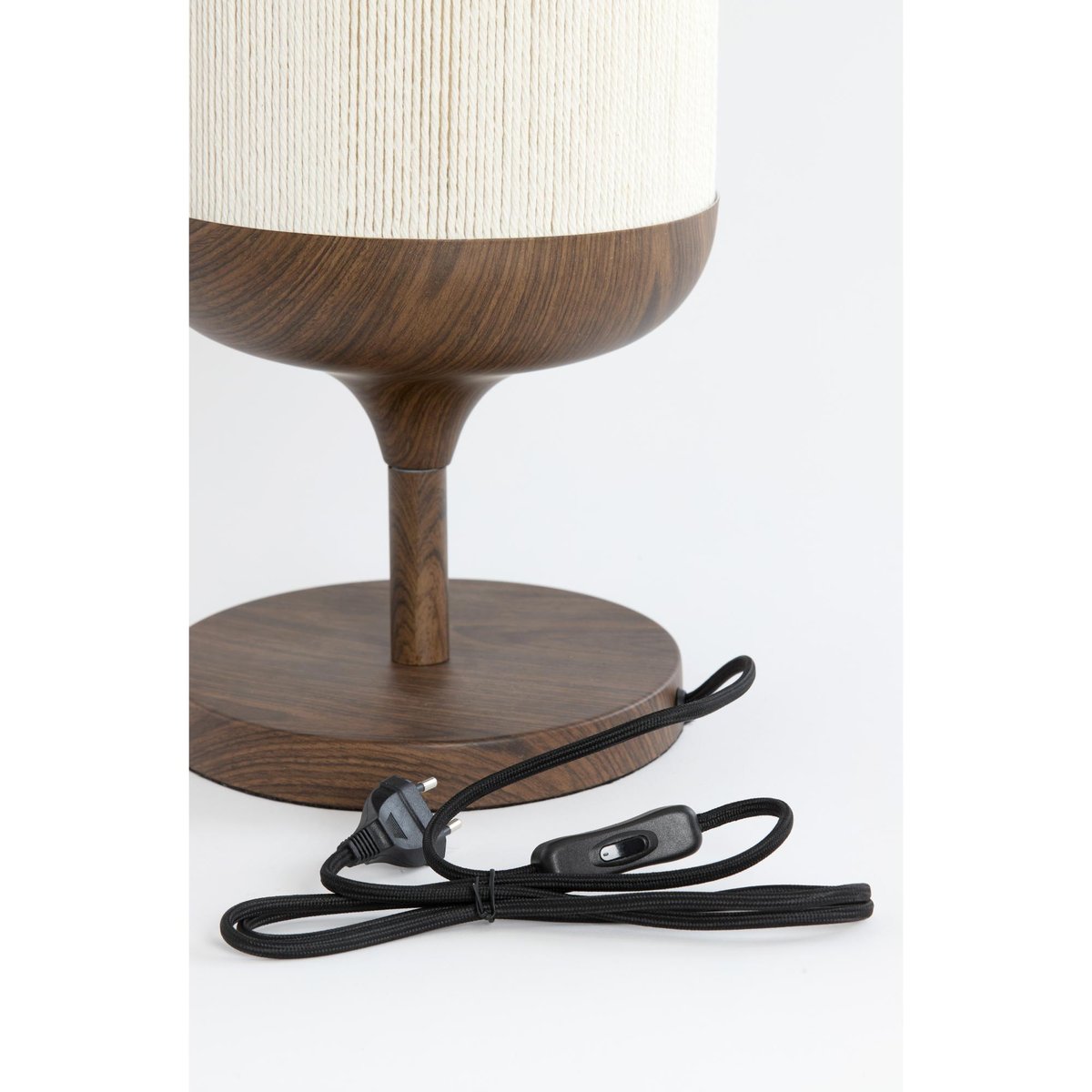 Lampe À Poser Métal DANIA brun, LIGHT & LIVING 