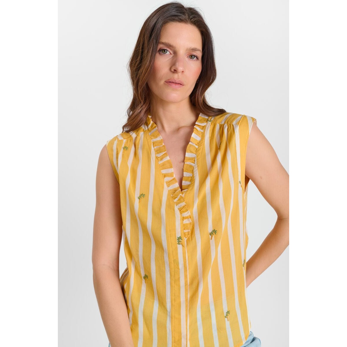 Chemise DINA bamboo, LE TEMPS DES CERISES