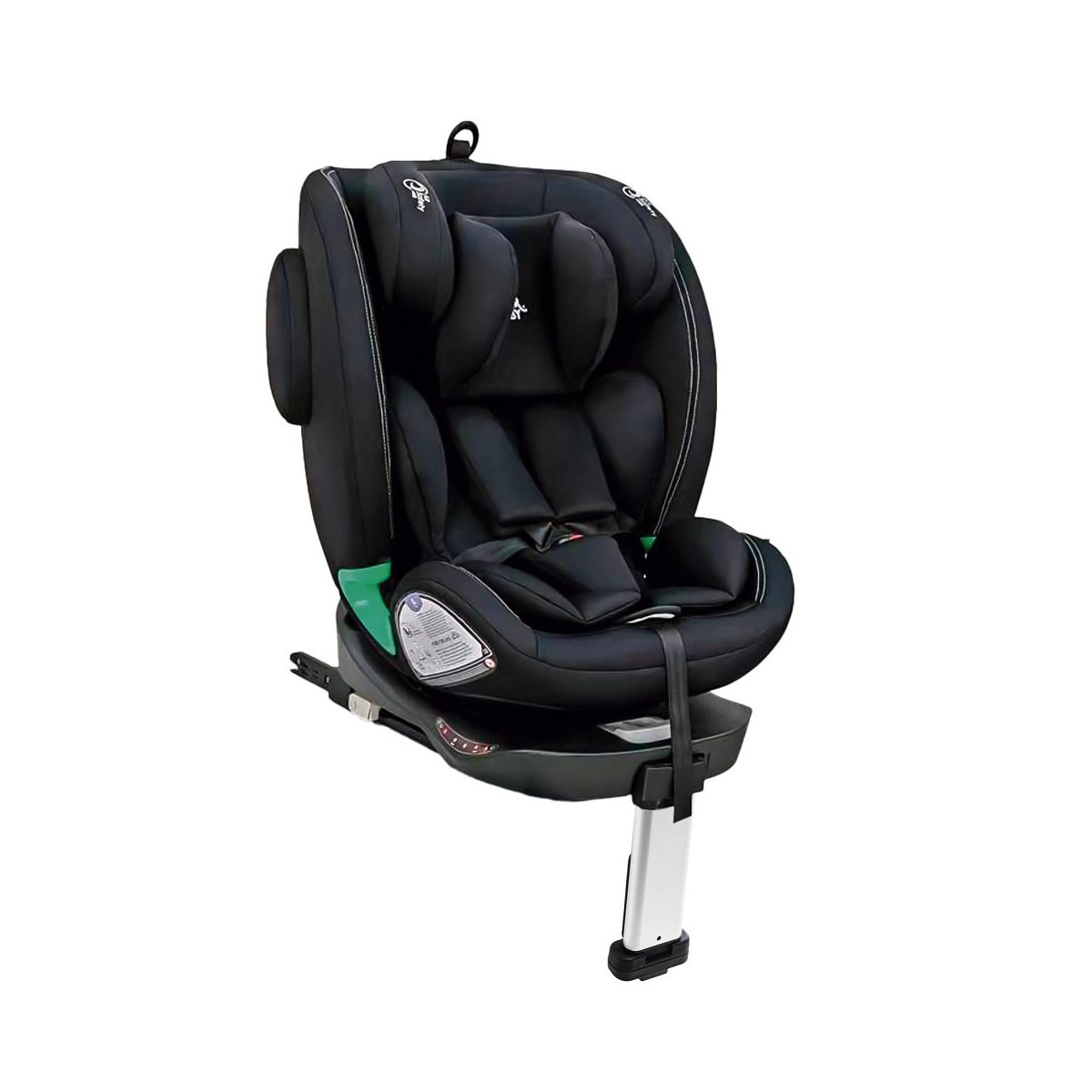 Siège auto Pax - gris - sécurité enfant en voiture multicolore, INTERBABY