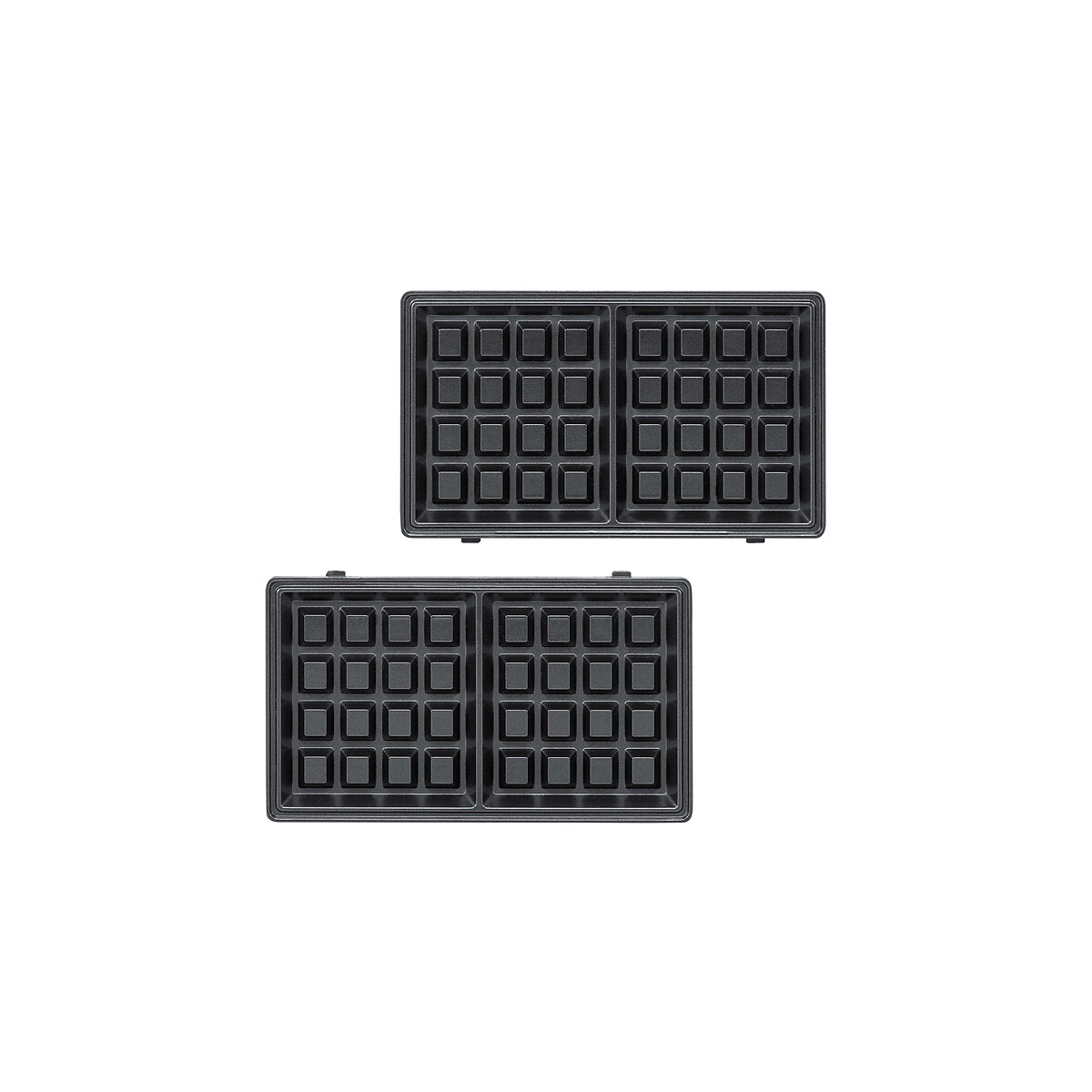 Placas waffle (conj. 2), FLAMA preto , FLAMA
