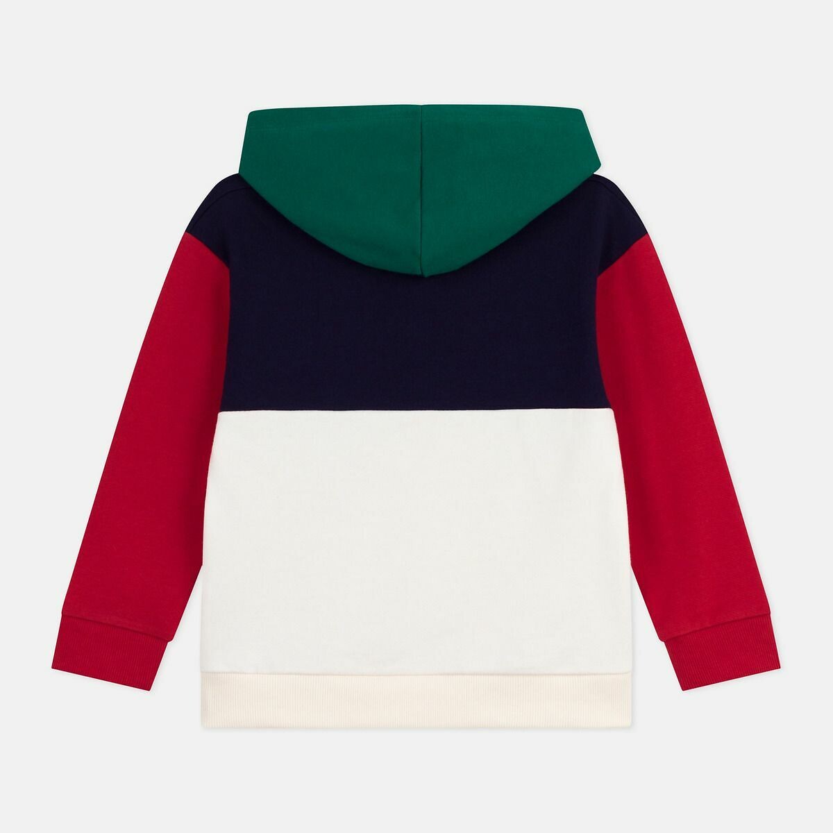 Colour Block Hoodie multi-coloured, PETIT BATEAU