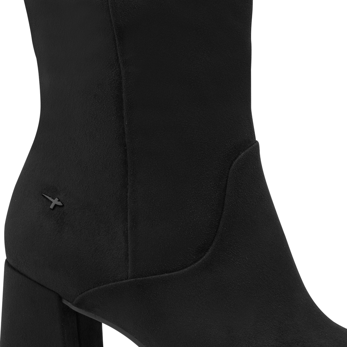 Cuissardes talon bloc noir, TAMARIS