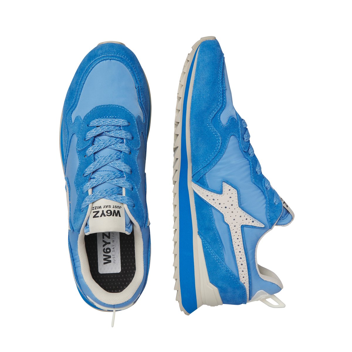 Sneakers en tissu technique et en daim JET-M. noir-, W6YZ