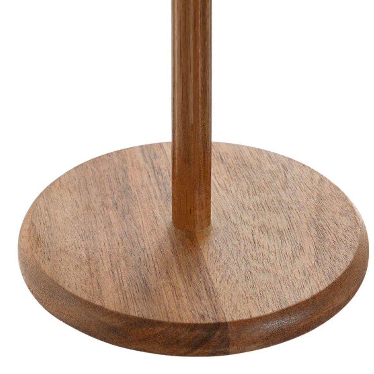 Porte rouleau essuie-tout bois d'acacia 17x17x32cm bois, WADIGA