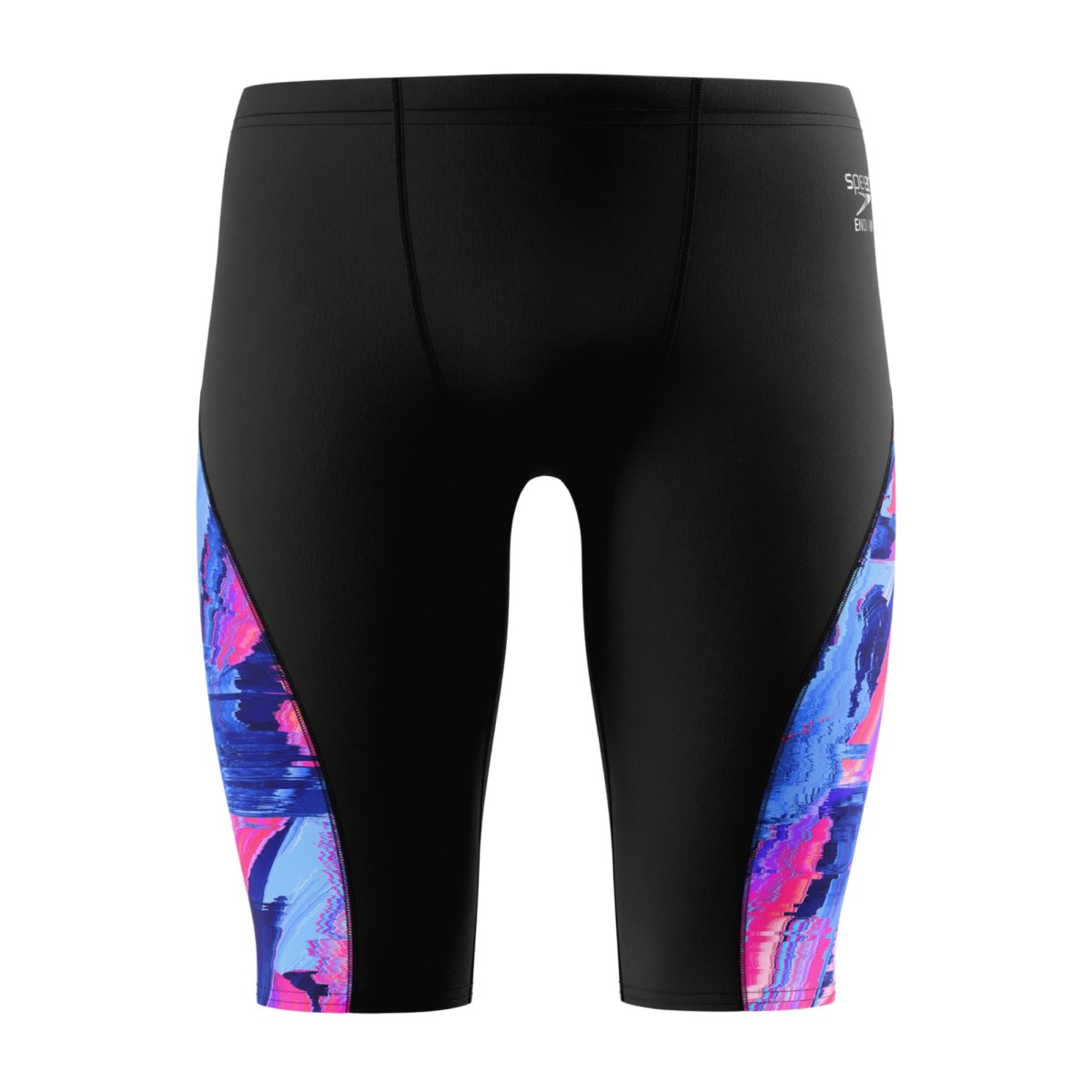 Jammer de natation à taille ajustable motif/style bug SPLICED noir, SPEEDO