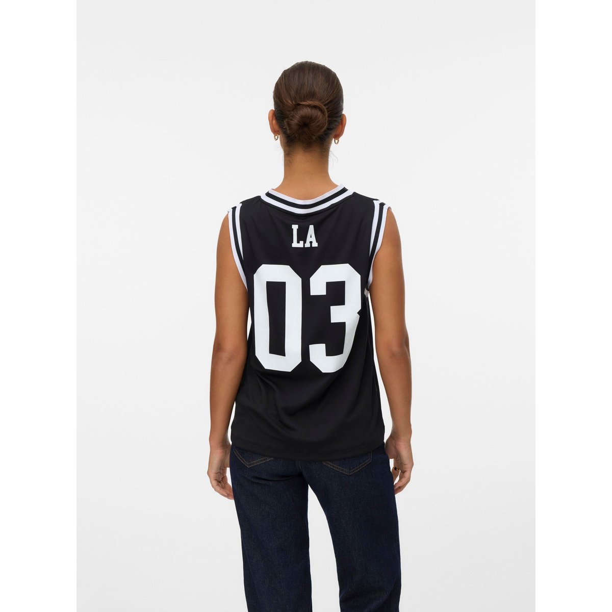 Top noire - black, VERO MODA