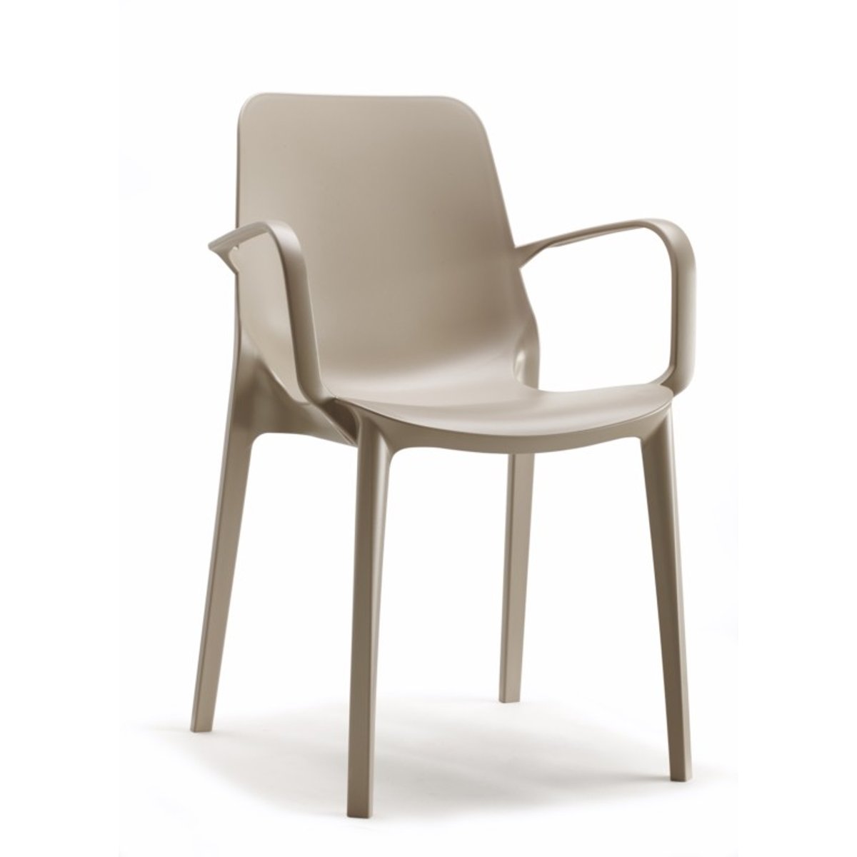 Fauteuil design, GINEVRA taupe, SCAB DESIGN