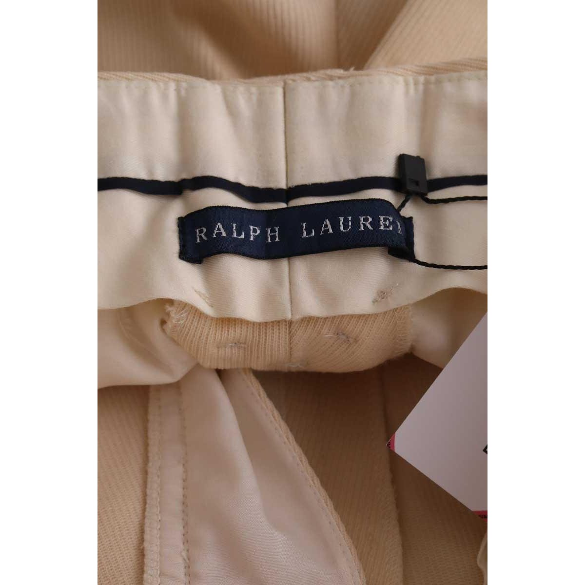 Pantalon droit - Très Bon État ecru, RALPH LAUREN