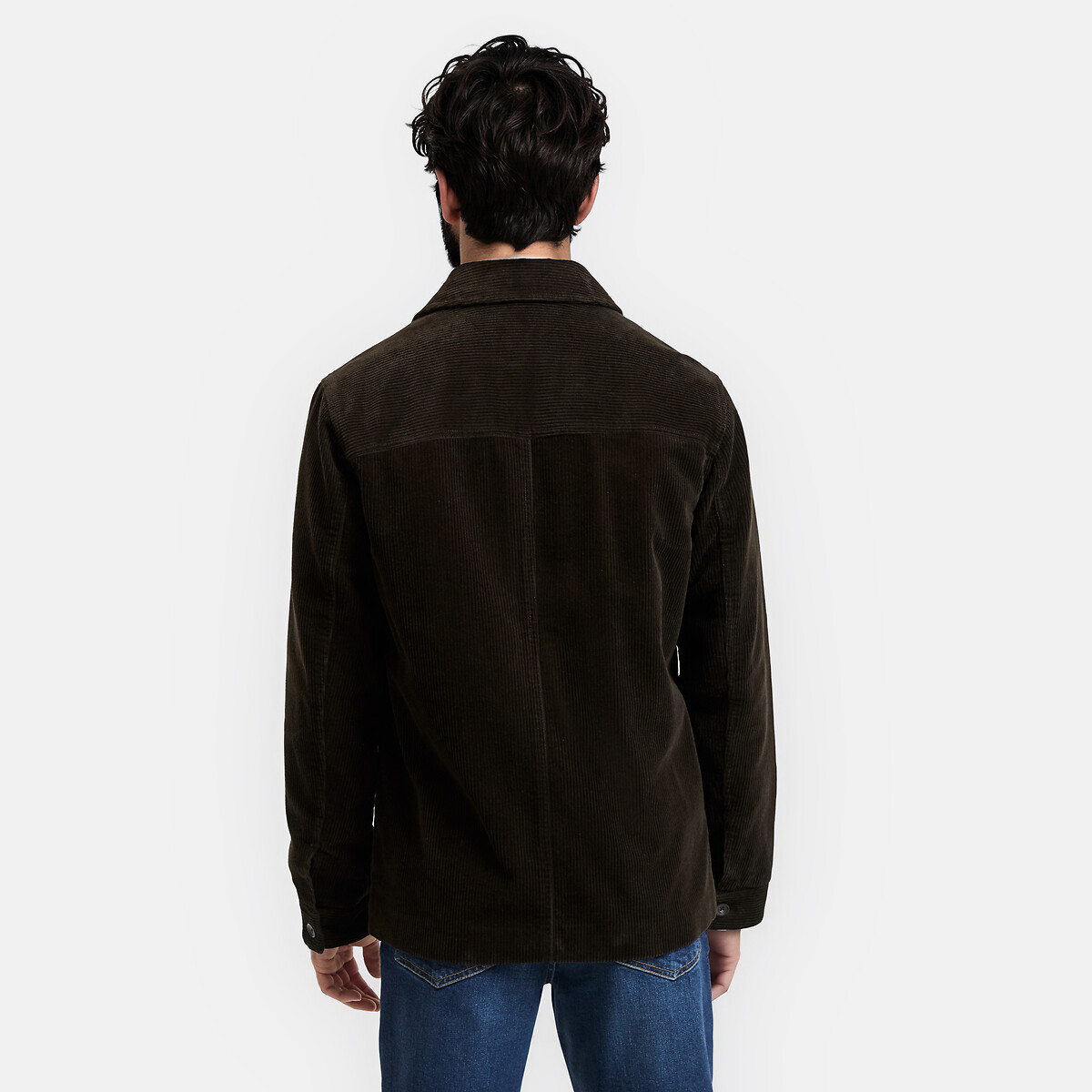 Signatures Hector Corduroy Utility Jacket dark brown, LA REDOUTE COLLECTIONS