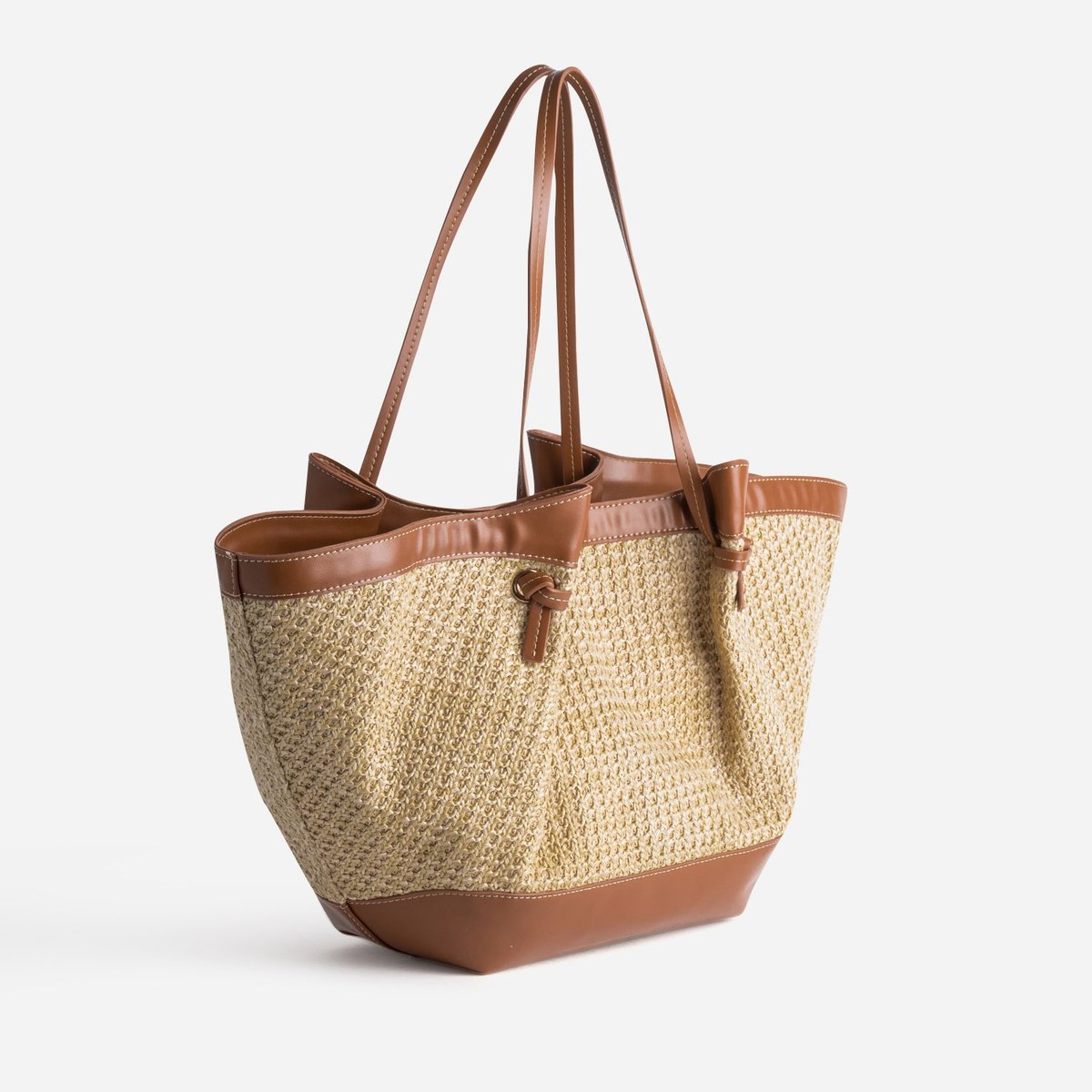 Sac Cabas DELLIA beige, ERAM