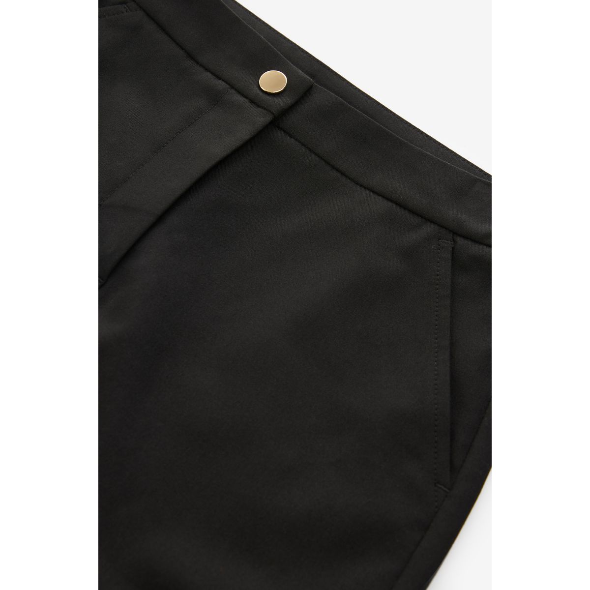 Pantalon d’école sénior évasé à taille haute noir, NEXT