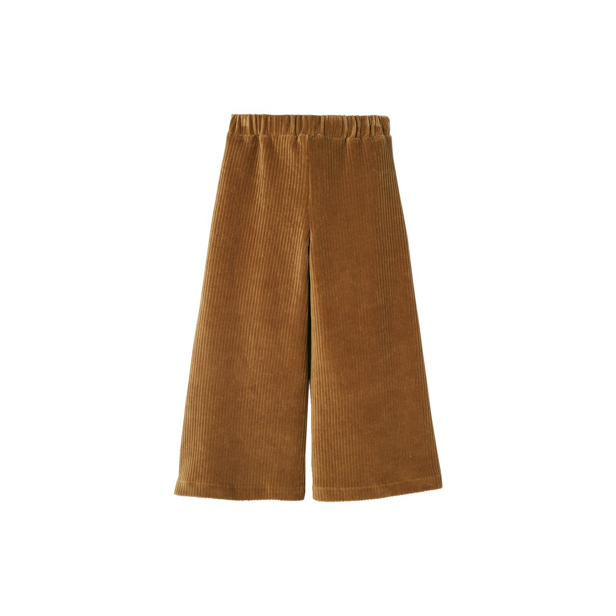 Pantalon large en velours ATELIER marron, VERTBAUDET