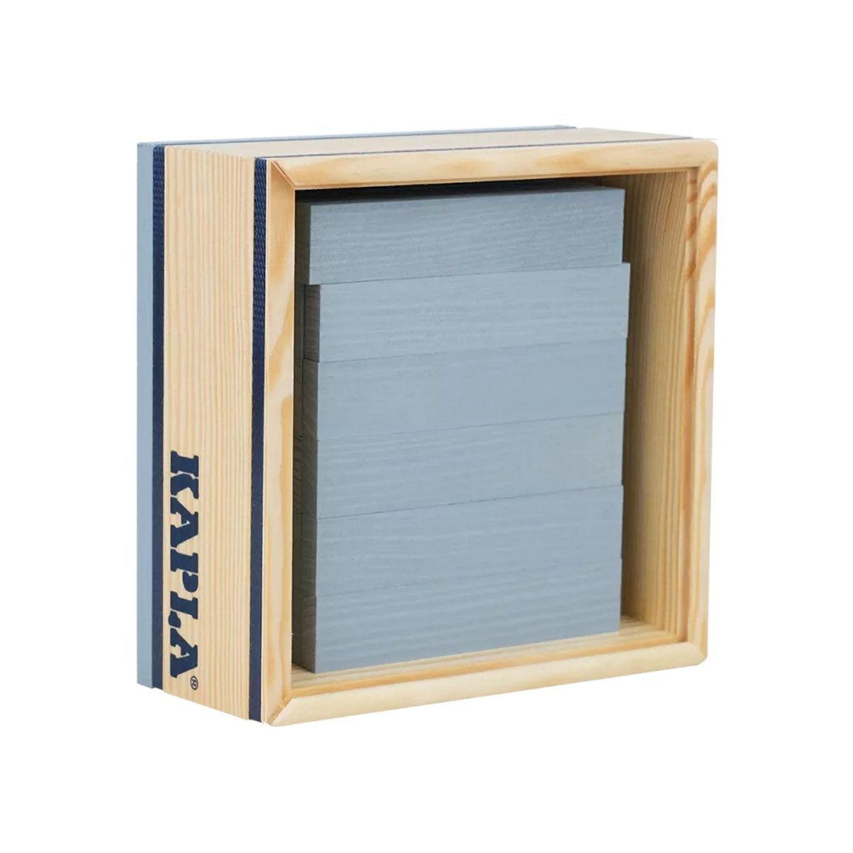 Coffret Kapla 40 planchettes gris, KAPLA