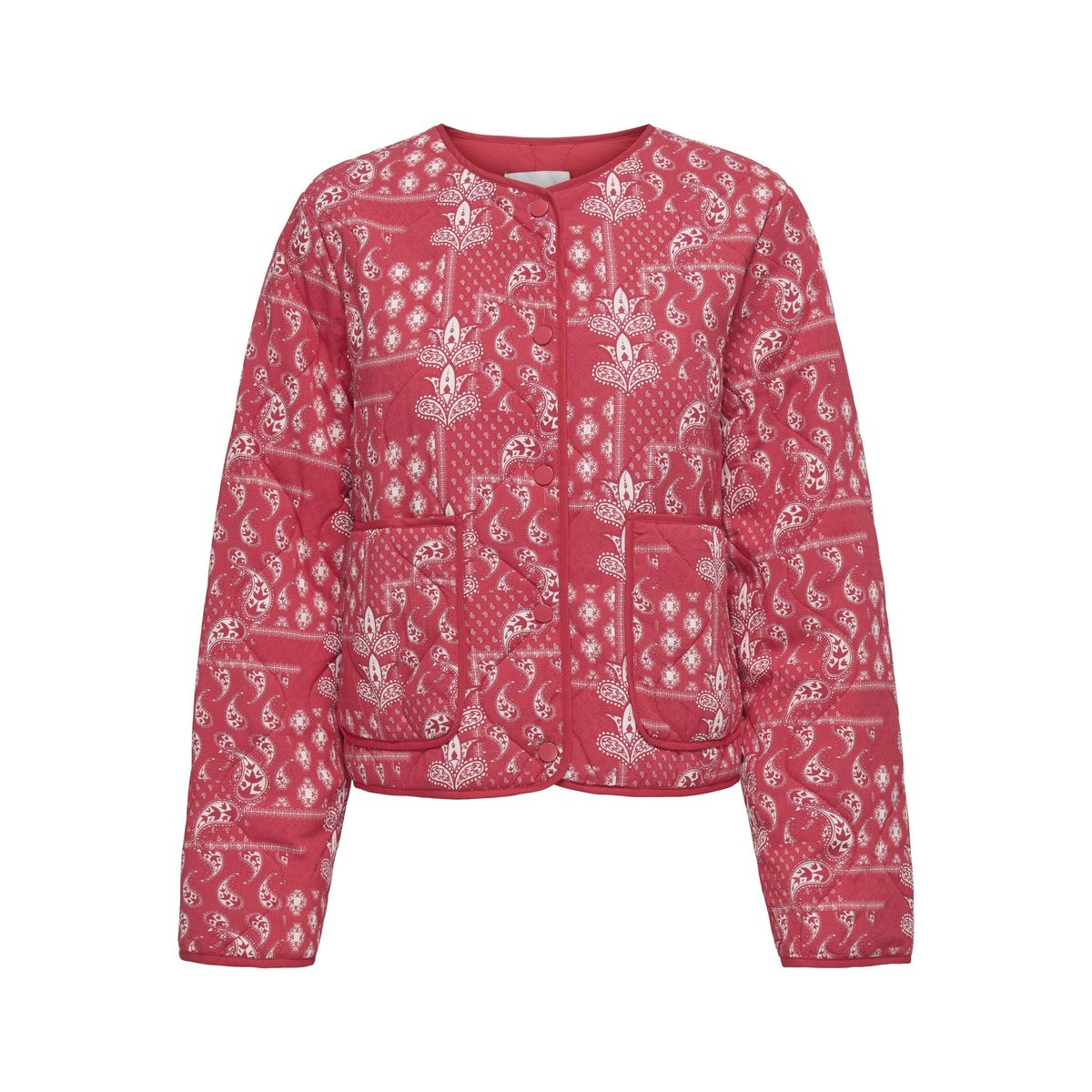 Veste Matelassée mars red, ONLY