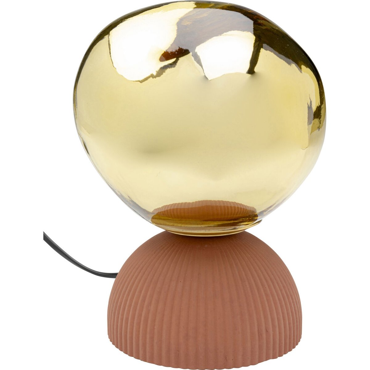 Lampe en verre et plâtre, MAGIC BALL or, KARE DESIGN