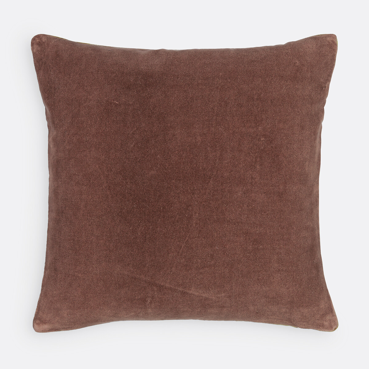 Ailina 40 X 40cm Velvet Cushion Cover dusty pink, LA REDOUTE INTERIEURS