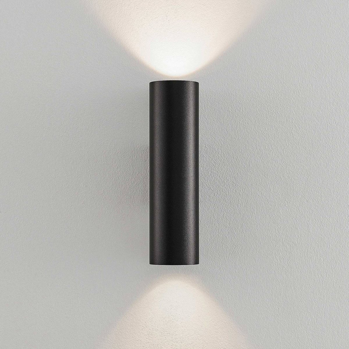 Applique en aluminium moderne, Brinja noir, ARCCHIO