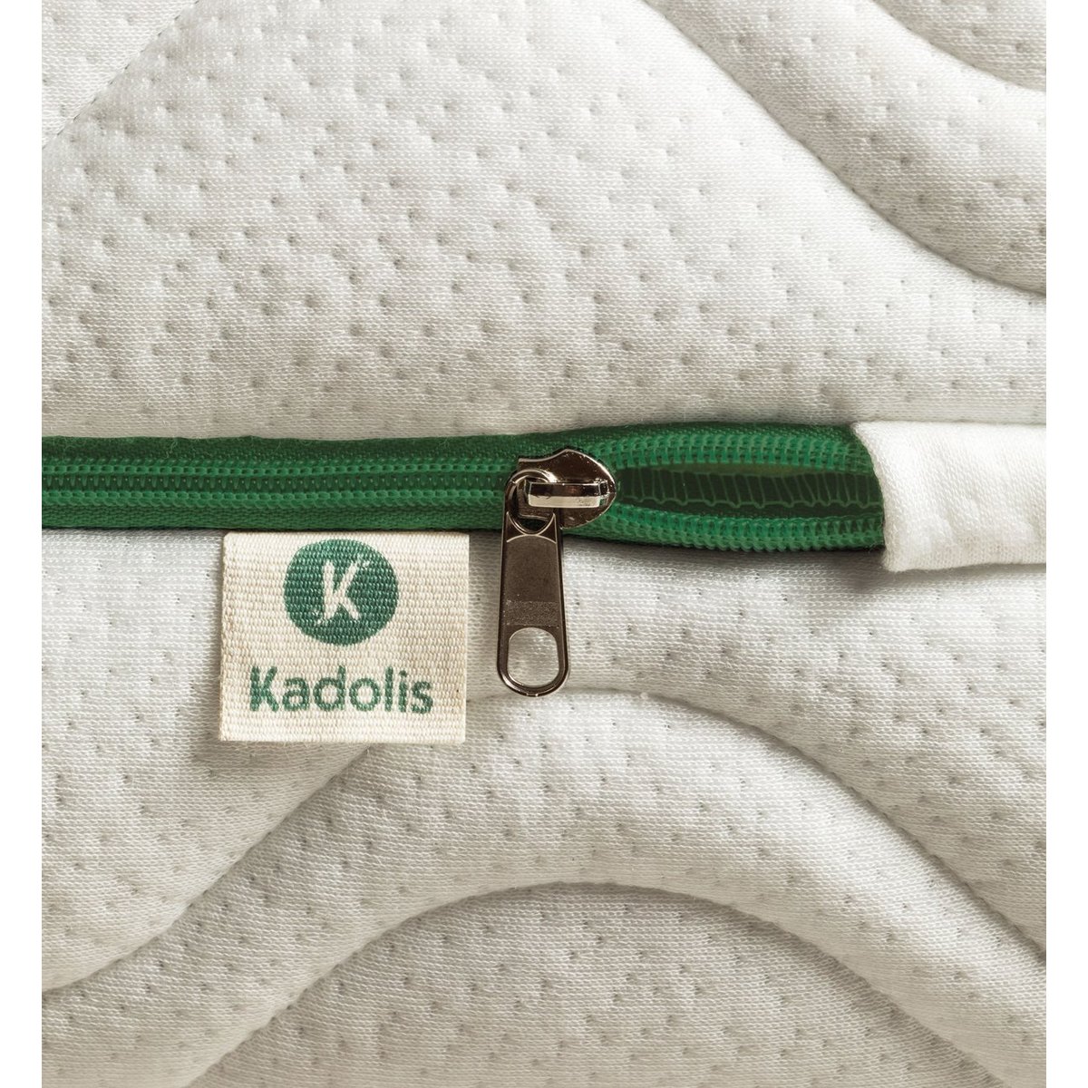Housse de matelas, épaisseur 25cm ALOE R blanc, KADOLIS