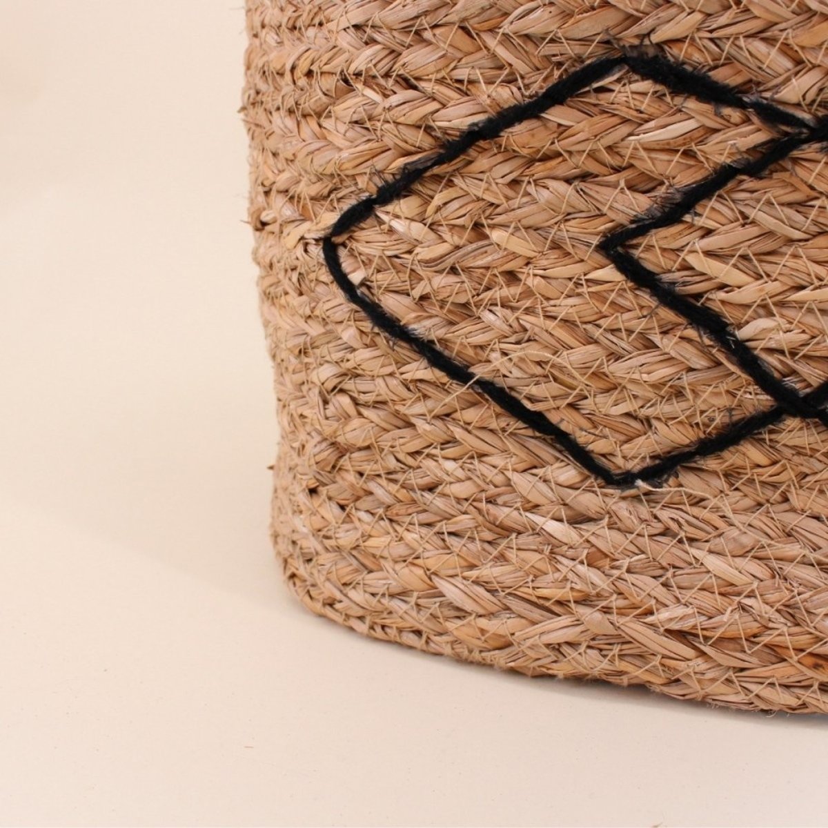 Panier rectangulaire en fibres naturelles 38x26cm naturel, ORNAMI