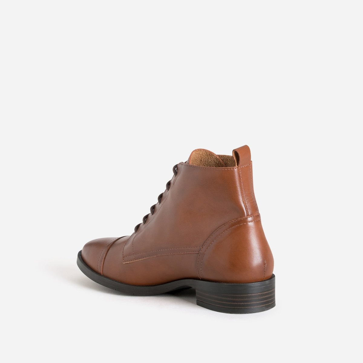 Boots en cuir BIBUA cognac, ERAM
