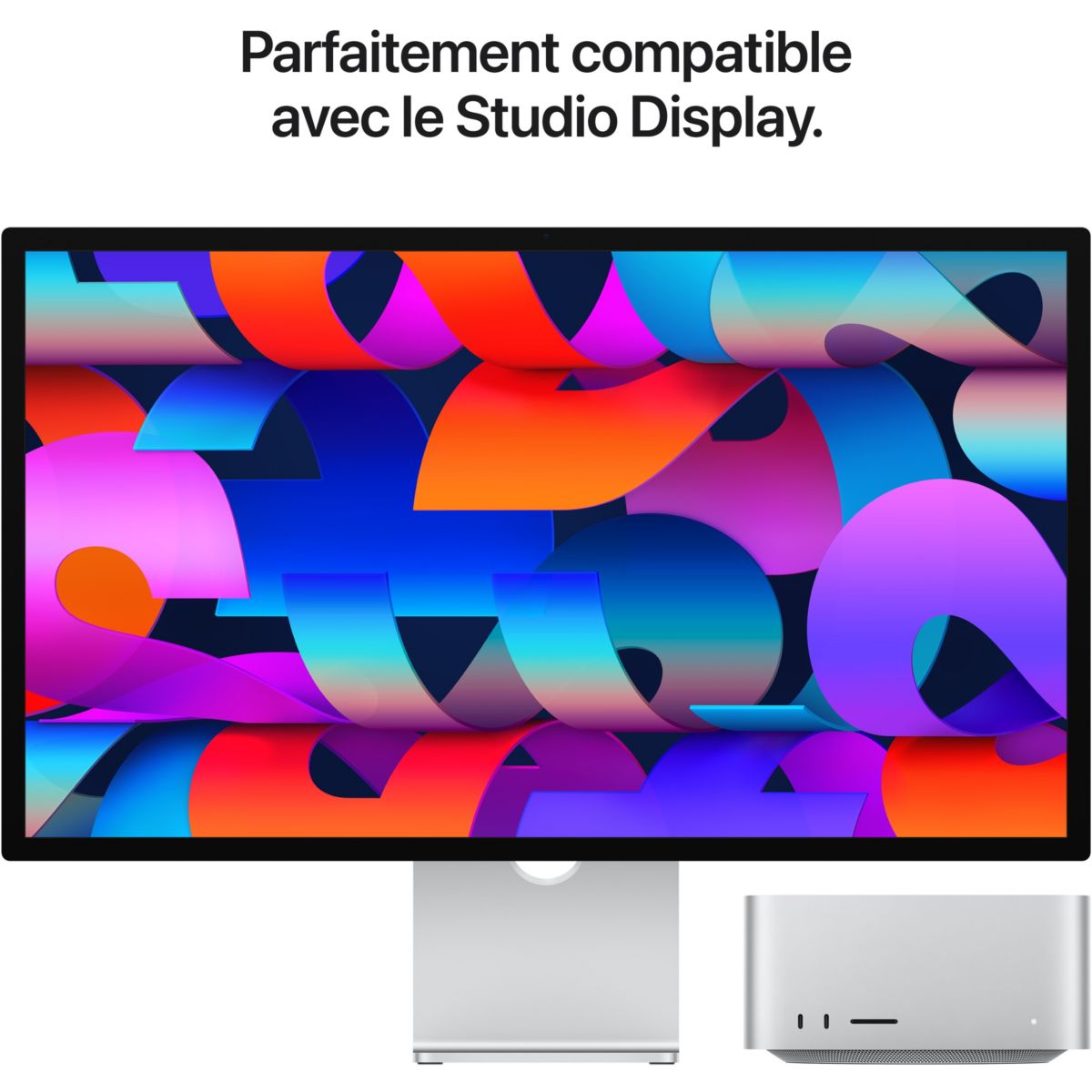 Ordinateur Apple STUDIO Puce M4 Max CPU 14 / GPU 32 coeurs Mémoire RAM 36Go Stockage 512Go SSD Argent couleur unique, APPLE