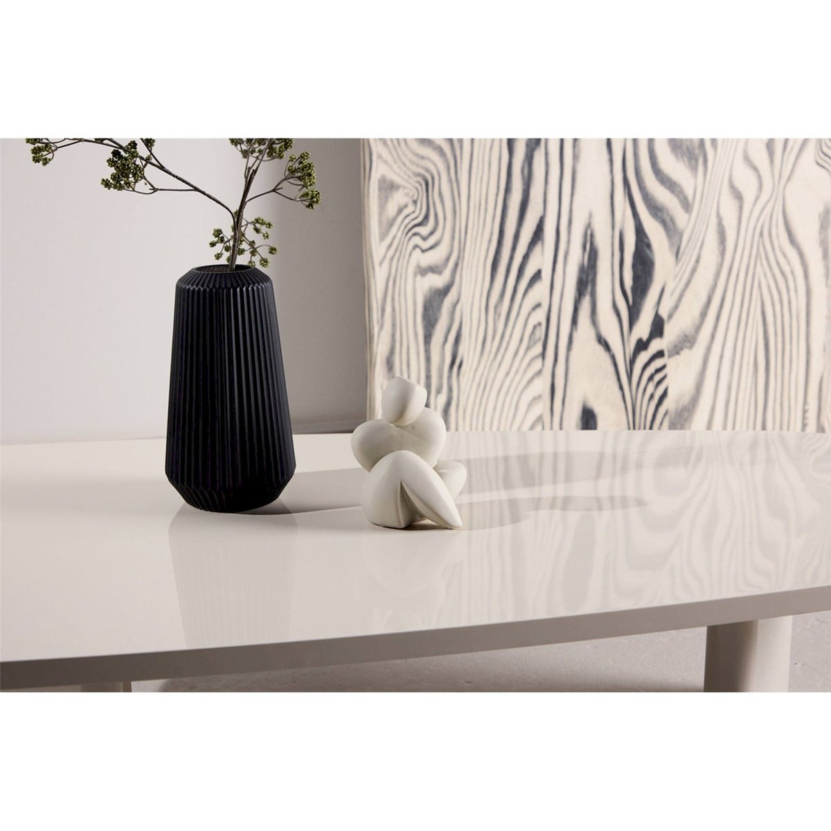 Table basse forme organique collection RITONY beige clair, RECOLLECTION