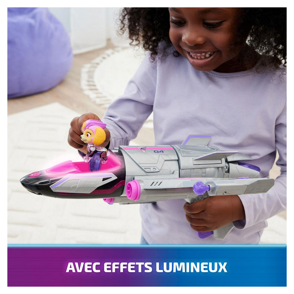 Vehicule Deluxe Stella la Super Patrouille - Le Film couleur unique, SPINMASTER