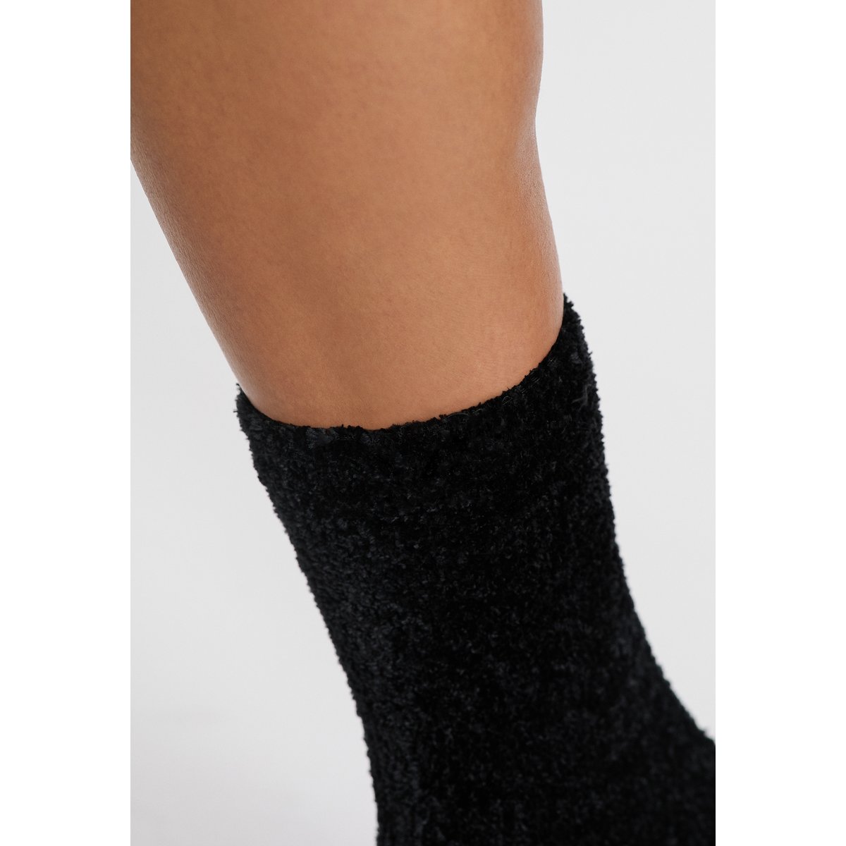 Chaussettes chaudes SATINE NEW noir, ETAM