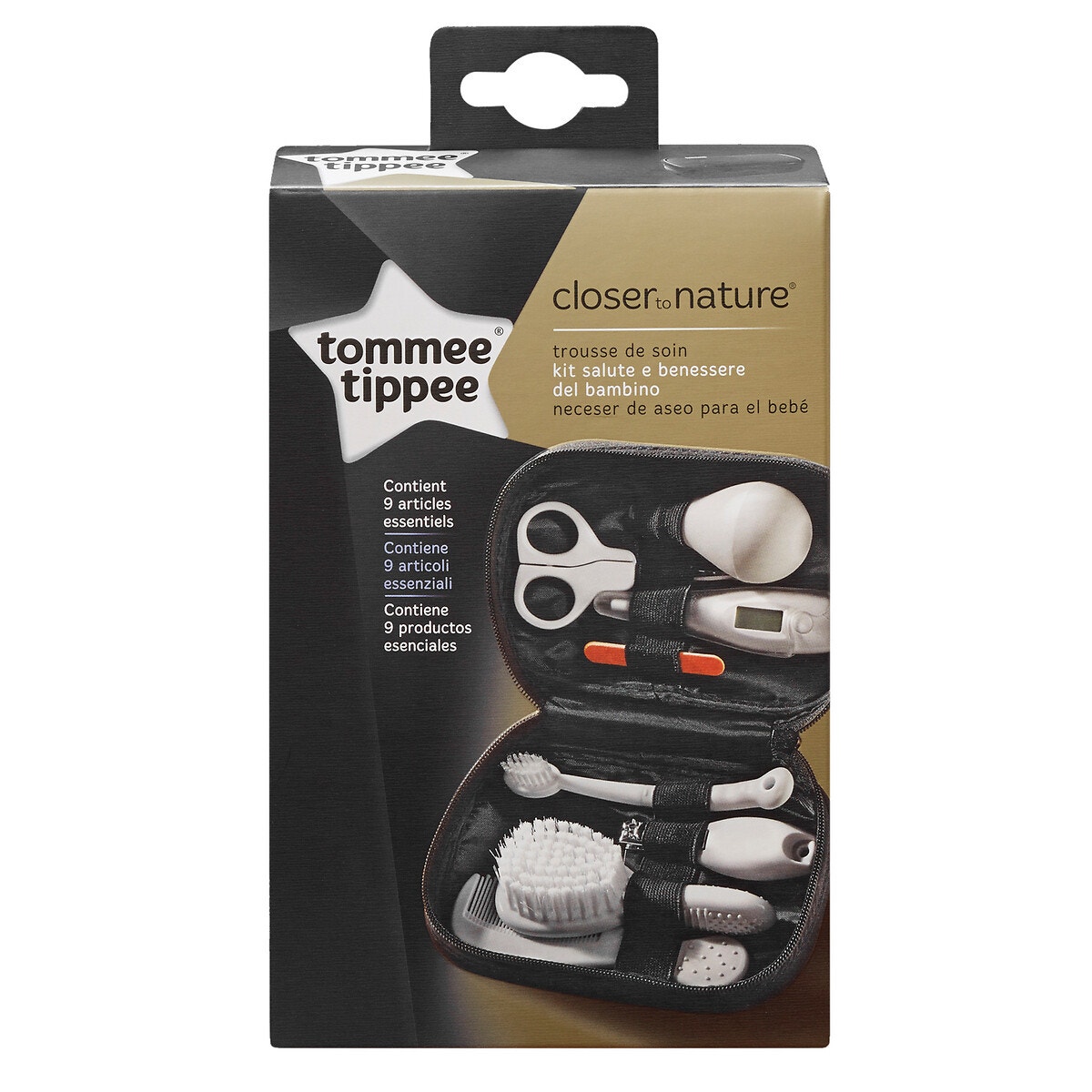 Trousse de soin bébé noir, TOMMEE TIPPEE