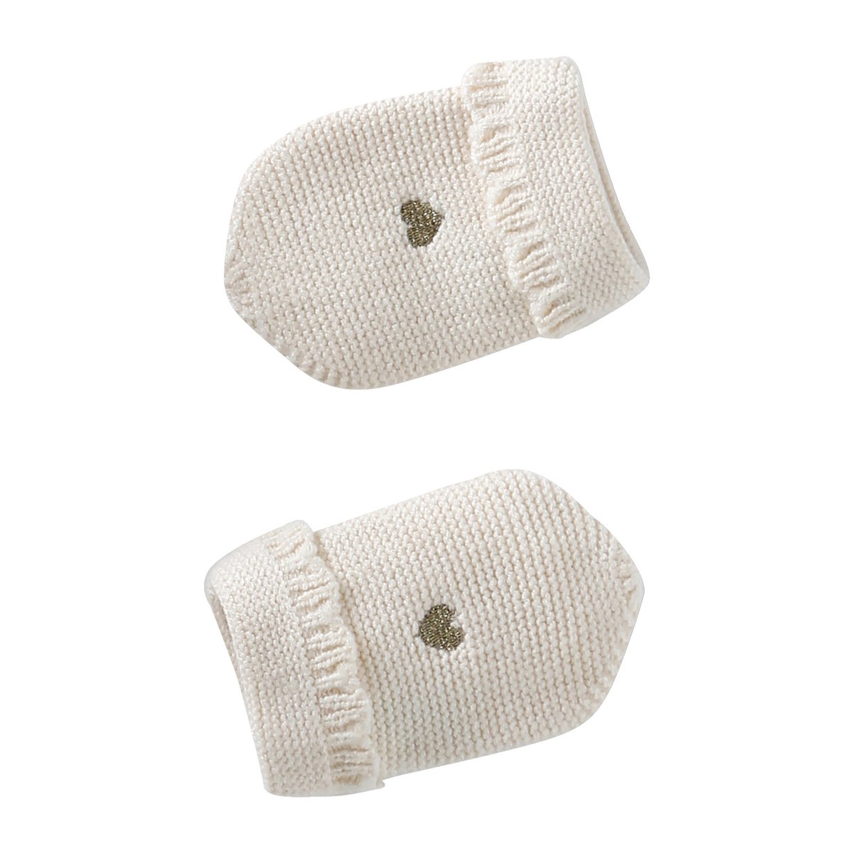 Ensemble bonnet, snood et moufles écru, VERTBAUDET