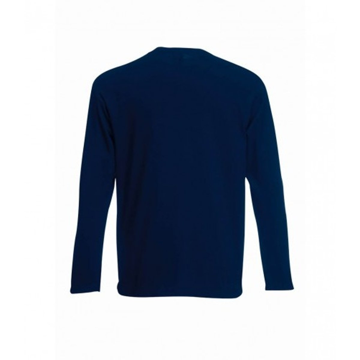 T-shirt manches longues bleu marine, FRUIT OF THE LOOM