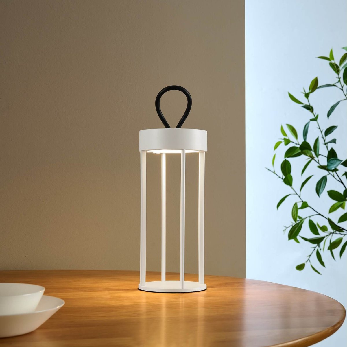 Lanterne LED nomade tactile - ASTRÉA blanc, KOSILUM