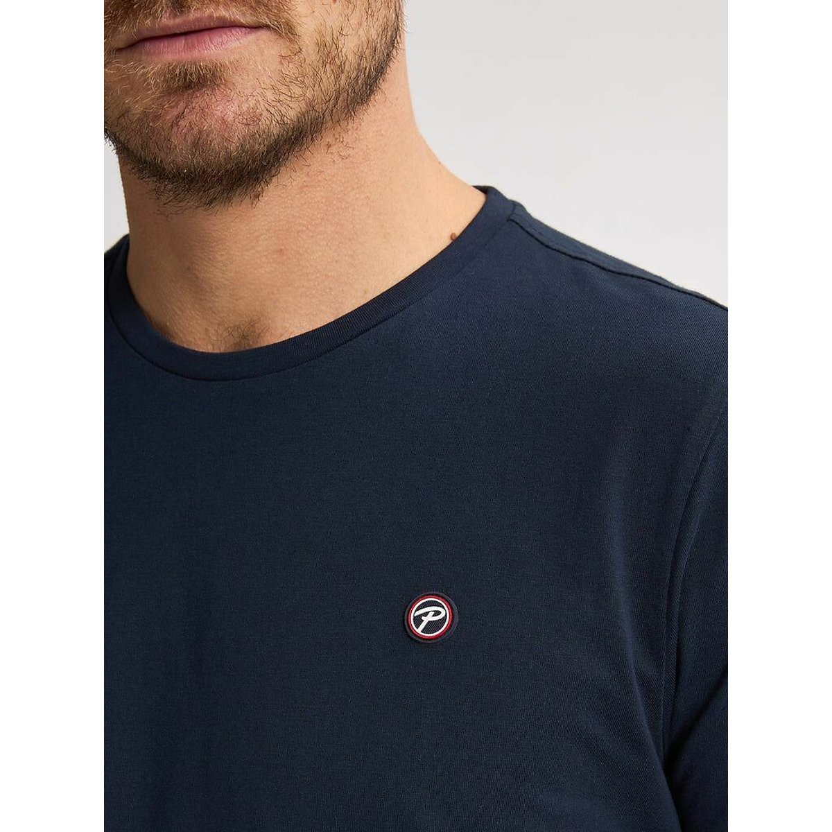 T-shirt uni bleu marine, PETROL INDUSTRIES
