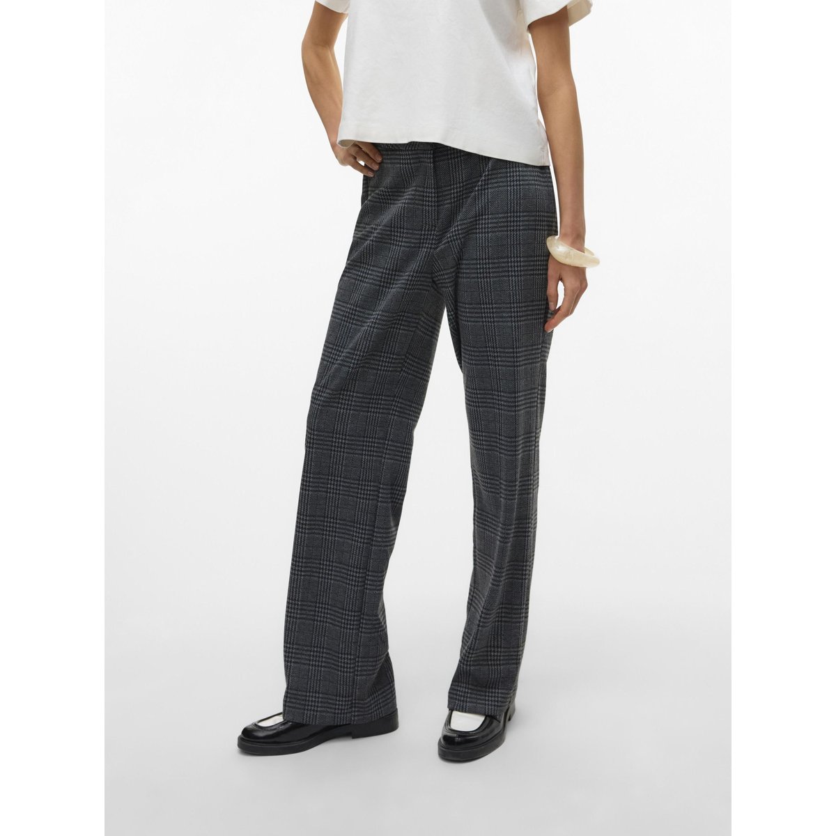 Pantalon De Tailleur dark grey melange, VERO MODA