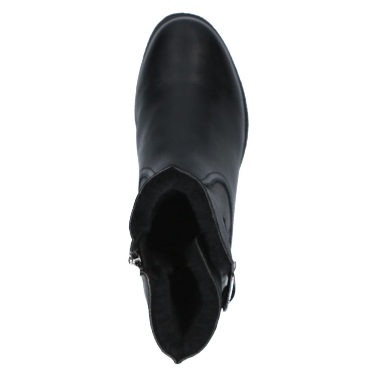 Bottine fourée noir nappa, CAPRICE