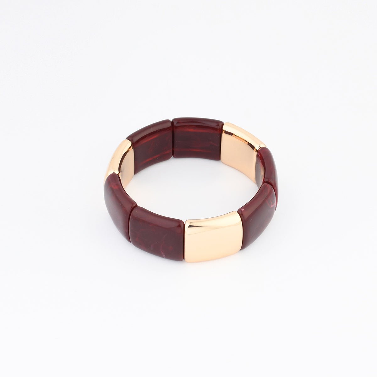 Bracelet bordeaux et doré bordeaux, BALABOOSTE