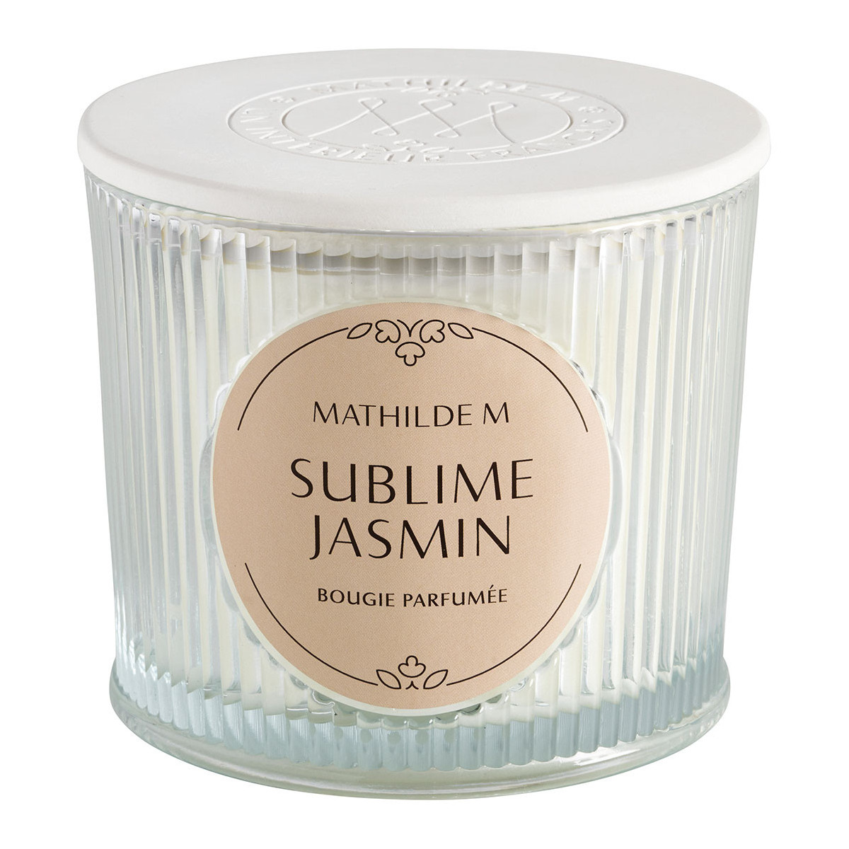 Bougie parfumée 400 g - Sublime Jasmin blanc, MATHILDE M