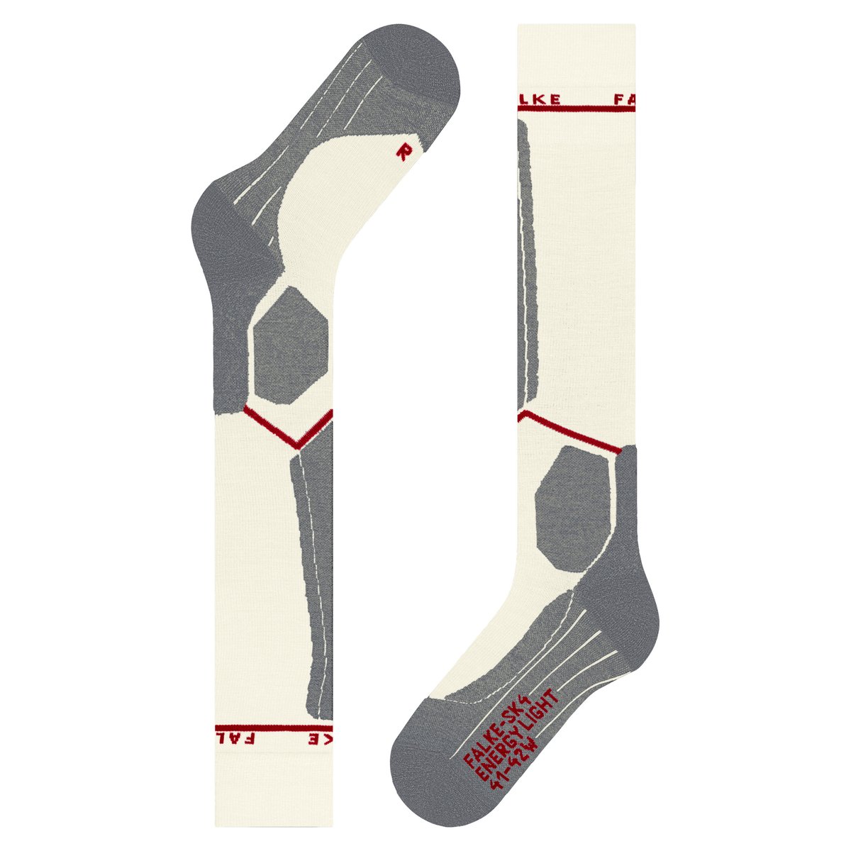 Mi-bas SK4 Advanced Compression Light blanc, FALKE
