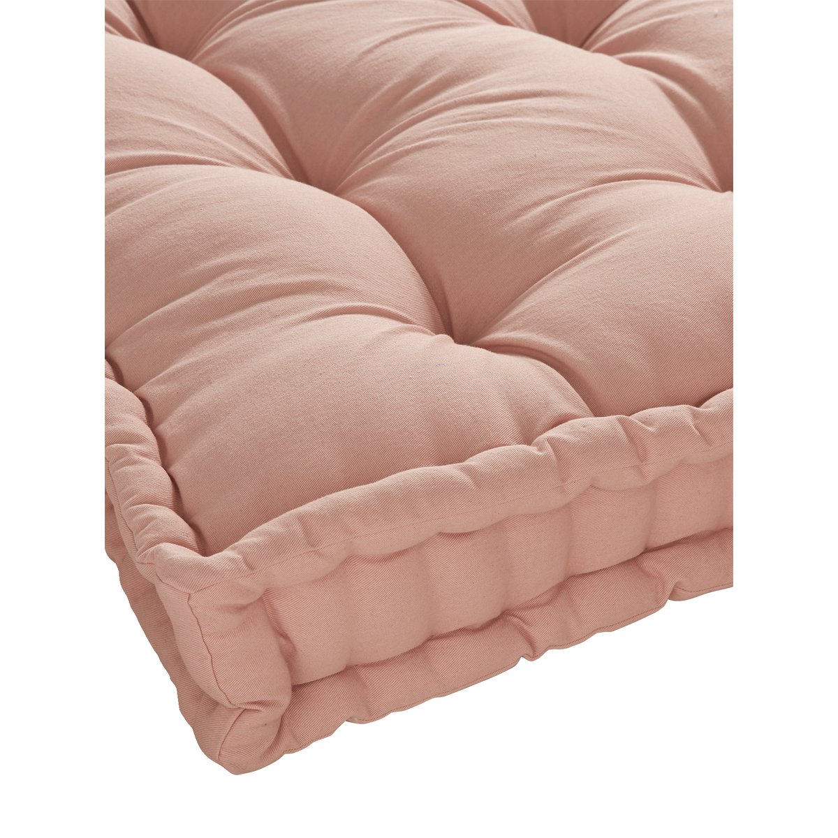Matelas de sol style futon rose poudré, VERTBAUDET