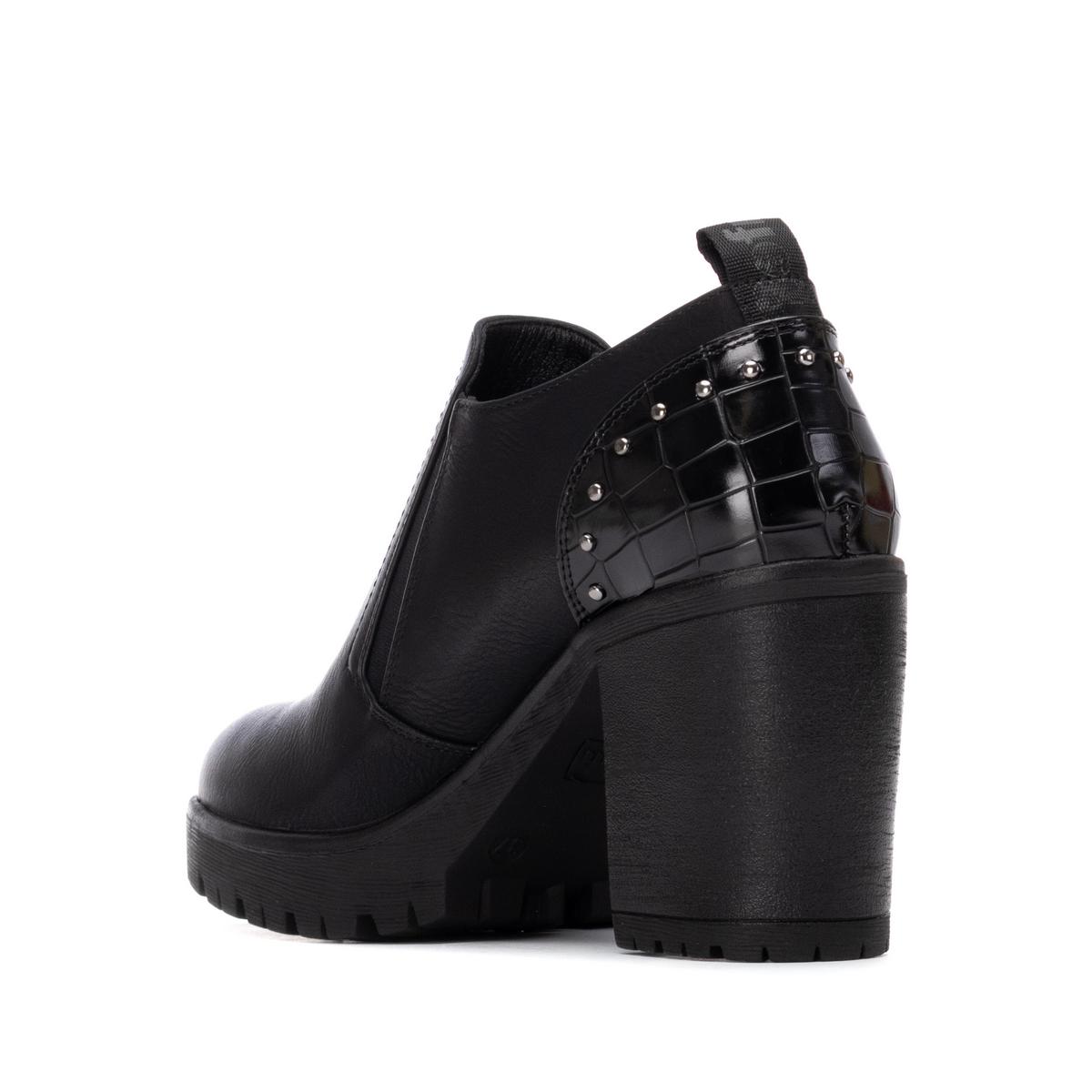 Chaussure Talon Décontractée Fermeture éclair noir, REFRESH