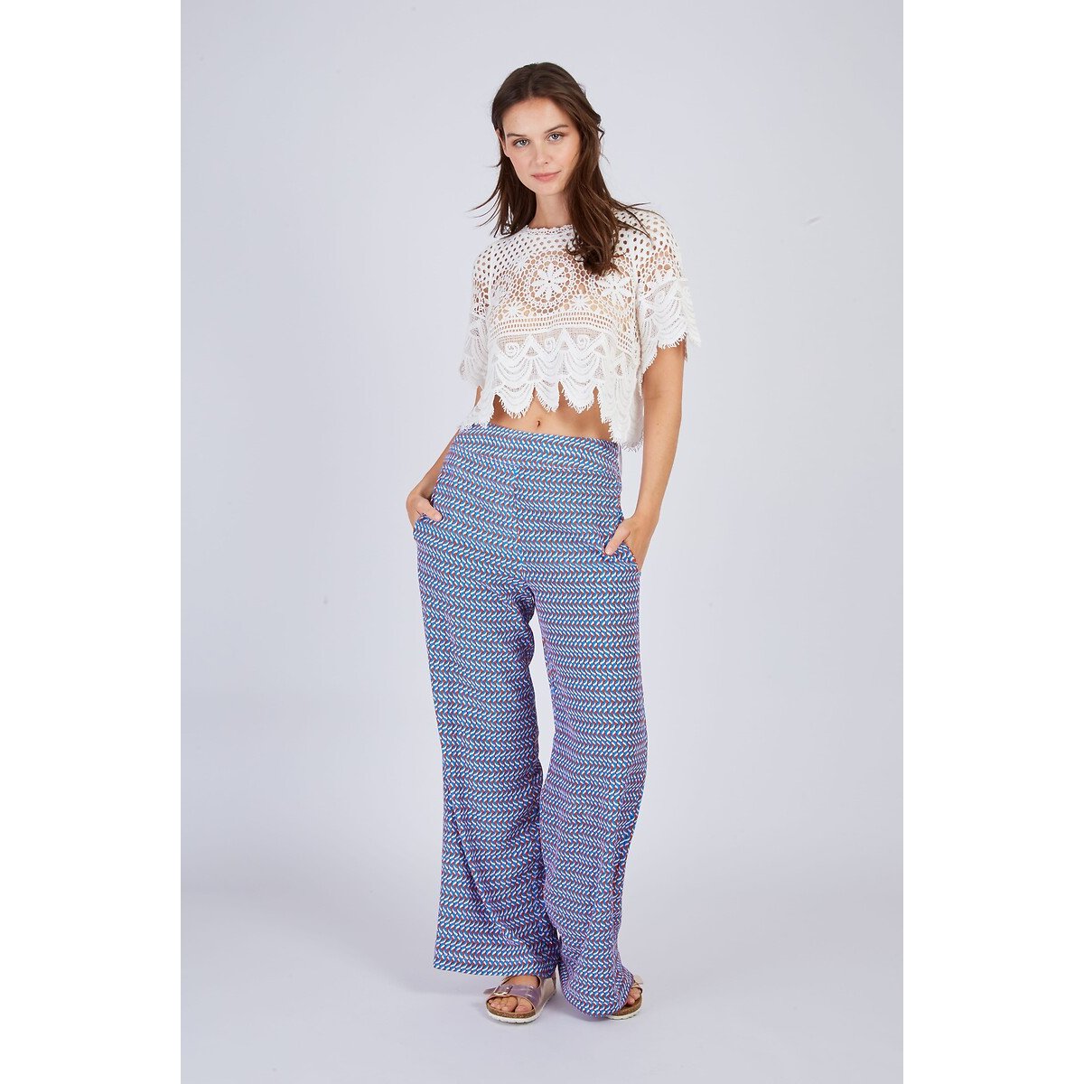 Elka Crochet Jumper white, DERHY