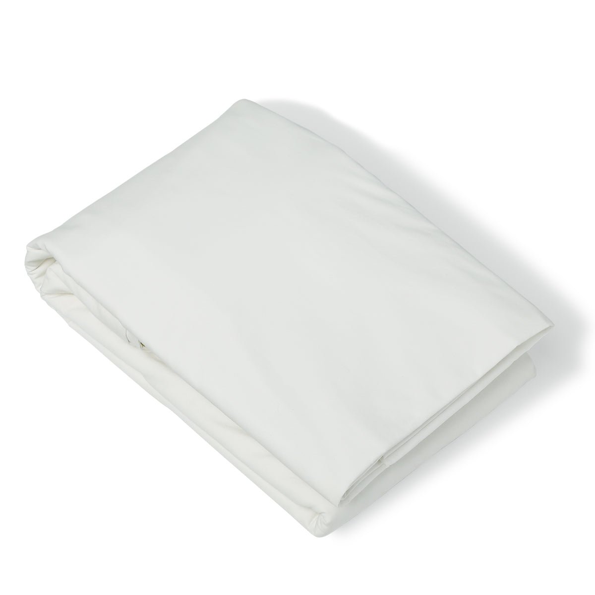 Housse de couette percale de coton NINA blanc, FEBRONIE